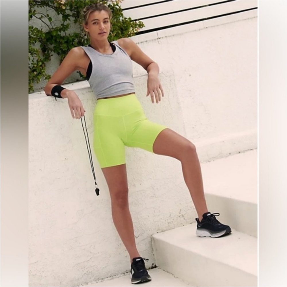 #145- Free People Bike Shorts NWOT - Picture 1 of 8